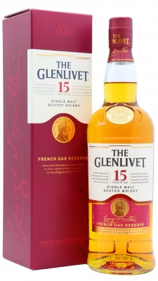 Glenlivet French Oak Speyside Single Malt 15 year old