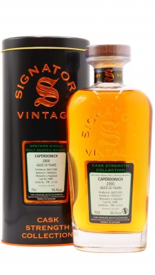 Caperdonich (silent) Signatory Vintage - Single Cask #29487 2000 20 year old