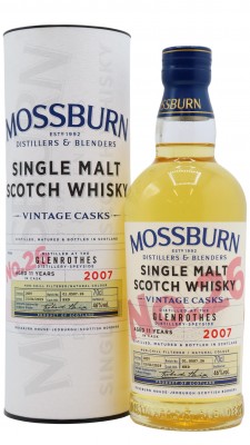 Glenrothes Mossburn No.26 Single Malt 2007 11 year old