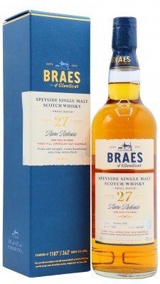 Braeval Secret Speyside - Braes Of Glenlivet - Single Malt 1993 27 year old