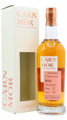 Glen Moray Carn Mor Strictly Limited - Virgin Oak Cask Finis 2013 8 year old