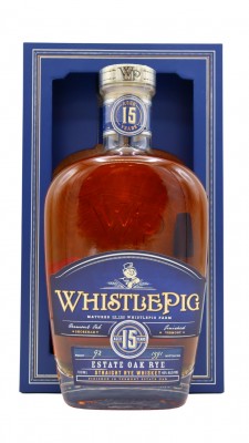 WhistlePig Vermont Oak Finish Rye 15 year old