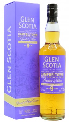 Glen Scotia Campbeltown Malts Festival 2024 9 year old