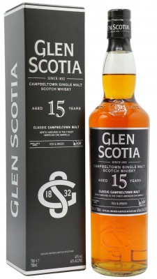 Glen Scotia Single Campbeltown Malt 15 year old