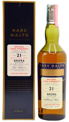 Brora (silent) Rare Malts 1977 21 year old