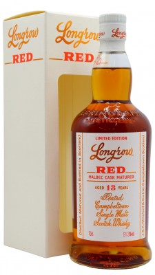Longrow Red Malbec Cask Matured 2017 Release 13 year old