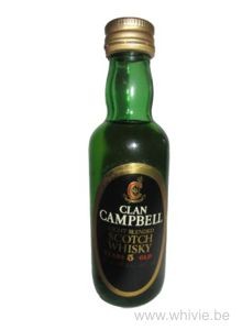 Clan Campbell 5 Year Old Light Blended Scotch Whisky